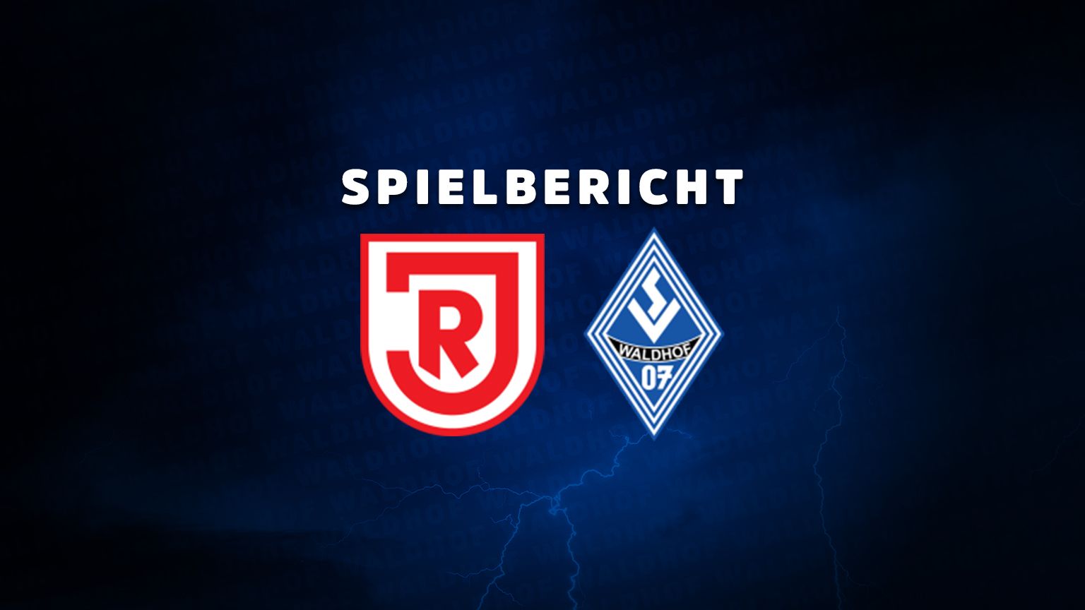 Spielbericht Jahn Regensburg gegen SV Waldhof Mannheim